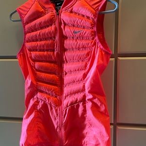 Nike reflective running vest.